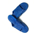 ESD Slipper Cross Type รองเท้านิรภัย ESD SPU วัสดุสีน้ำเงินสำหรับห้อง Cleanroom