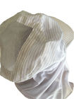 ผ้าคลุมไหล่ยาวโพลีเอสเตอร์ ESD หมวกป้องกันไฟฟ้าสถิตย์สำหรับพื้นที่ปลอดฝุ่น มีหลายสี Colors