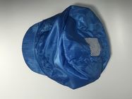 Breathable Re Useable ESD Safe Clothing หมวก ESD 5x5 ซม. หน้าต่างตาข่ายด้านบน