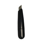 เหล็กกล้าไร้สนิม ESD อุปกรณ์สำนักงานมีดเซฟ Black Conductive ABS Handle Retractable Blade