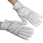 ถุงมือผ้าฝ้ายคลีนรูมความปลอดภัยระบายอากาศ 8.5 ซม