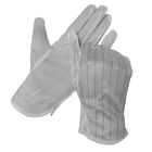 ถุงมือเคลือบ PU ปาล์มป้องกันไฟฟ้าสถิตย์ ESD สำหรับห้องคลีนรูม