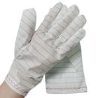 Anti Slip Lint ฟรีผ้า PU ถุงมือ Esd Safe สำหรับ Cleanroom Industrial
