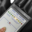ถุงมือป้องกันไฟฟ้าสถิตย์แบบยาว Polyester Black ESD PU Palm Coated