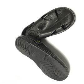 รองเท้า Dissipative Static Dissipative Safe Sandal Toe Protected น้ำเงินดำขาว SPU Upper