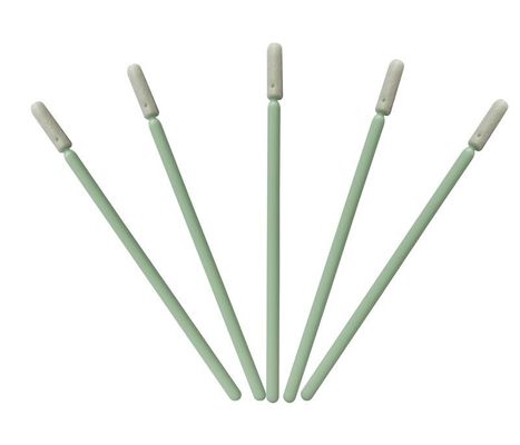 วัสดุสิ้นเปลืองสำหรับห้องคลีนรูมแผ่นทำความสะอาดปลายโฟมโพลียูรีเทนทรงกลมขนาดเล็ก