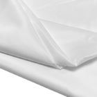 100% Polyester 1x2 Twill Woven Autoclavable Cleanroom Fabric สีขาวและสีฟ้าอ่อน