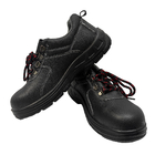 รองเท้าเซฟตี้ป้องกันการกระแทกป้องกันการเจาะ ESD ของผู้ชายระบายอากาศได้ดี