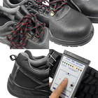 รองเท้าเซฟตี้ป้องกันการกระแทกป้องกันการเจาะ ESD ของผู้ชายระบายอากาศได้ดี