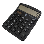 Black Dust Free 12 Digits ESD Calculator Cleanroom Office เครื่องคิดเลขป้องกันไฟฟ้าสถิตย์