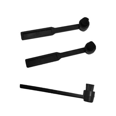 เครื่องบันทึกสะอาดแปรง เครื่องเล่นบันทึกวินเทจ Dupont Hair Hanging Brush โฟโนกราฟ Anti-Static Small Round Brush
