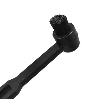 เครื่องบันทึกสะอาดแปรง เครื่องเล่นบันทึกวินเทจ Dupont Hair Hanging Brush โฟโนกราฟ Anti-Static Small Round Brush