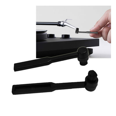 เครื่องบันทึกสะอาดแปรง เครื่องเล่นบันทึกวินเทจ Dupont Hair Hanging Brush โฟโนกราฟ Anti-Static Small Round Brush