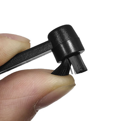 เครื่องบันทึกสะอาดแปรง เครื่องเล่นบันทึกวินเทจ Dupont Hair Hanging Brush โฟโนกราฟ Anti-Static Small Round Brush