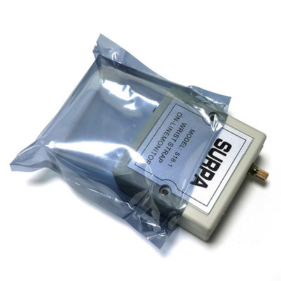 เครื่องตรวจจับเข็มขัดข้อมือแบบ Antistatic 518-1 เครื่องตรวจสอบเข็มขัดข้อมือแบบ Electrostatic Ring Alarm Esd