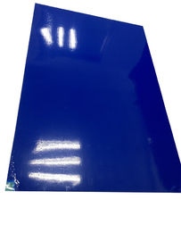 คลีนรูม PE แบบใช้แล้วทิ้งสีน้ำเงินขาว 30 ชั้น High Tackiness 18 &quot;x 36&quot;