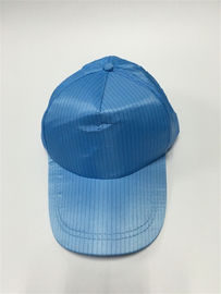 Static Dissipative ESD Safe เสื้อผ้า ESD Hat การออกแบบ Unisex พร้อมหัวเข็มขัดสำหรับการปรับขนาด