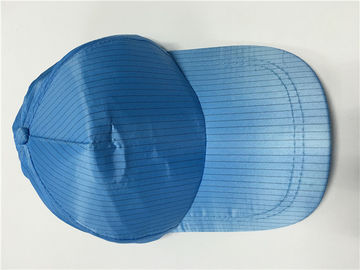 Static Dissipative ESD Safe เสื้อผ้า ESD Hat การออกแบบ Unisex พร้อมหัวเข็มขัดสำหรับการปรับขนาด
