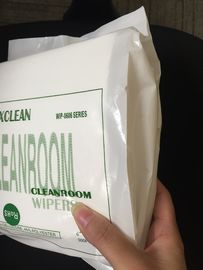 140GSM Cleanroom Wiper Polyester Double Knit Wiper ขนาด 4"x4" 6"x6" 9"x9" 12"x12"