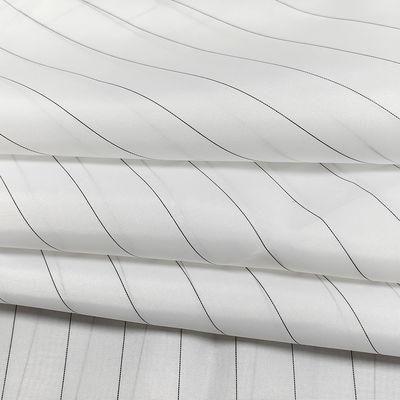 Lab Lint Free Anti-static 17MM Strip 99% โพลิเอสเตอร์+1% สายไฟที่นําไฟ ESD สายผ้าที่นําไฟ