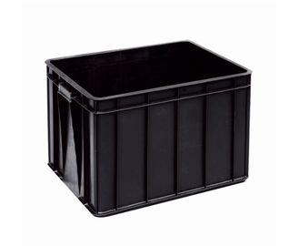 PP Conductive ESD Shipping Trays ซีรีย์ EU ที่นำกลับมาใช้ใหม่ได้สำหรับพื้นที่ EPA