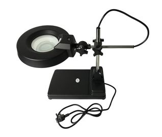 ESD Safe Fluorescent Illuminated Magnifying Lamp เลนส์เดสก์ท็อป T9 22 วัตต์