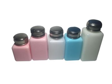 ขวดกด ESD สีขาวสีน้ำเงินสีชมพู