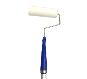 PE กำจัดฝุ่น Cleanroom Sticky Roller 100 ชั้น / 18m พร้อมกาวอะคริลิก