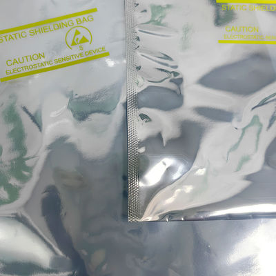 โลโก้ที่สามารถปรับแต่งได้ ห้องสะอาด พื้นที่ต่อต้านสภาพอากาศ เปิดด้านบน ESD ถุงป้องกันต่อต้านสภาพอากาศ