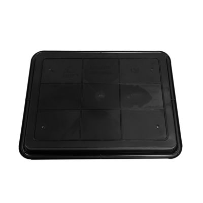 338x255x30mm Anti Static Square Tray สีดํา พลาสติกสี่เหลี่ยม ช่องอ่อน ESD เครื่องหมุนวงกลมอิเล็กทรอนิกส์
