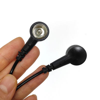 ESD แอนติสตาติก PU แกรนด์ไวร์ สีดํา สายตรง PU 30.5CM สําหรับ ESD Mat ด้วยทั้งสองปลาย 10MM Buckle