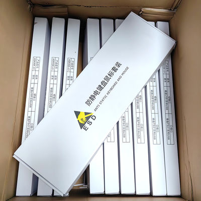 Black Cleanroom ESD แอนติสตาติก ไฮร์ดมาउस คีย์บอร์ดเซ็ท
