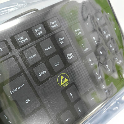 Black Cleanroom ESD Anti Static Wired Mouse คีย์บอร์ดชุด