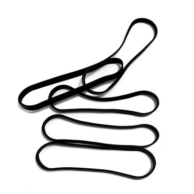 104 X 4 X 1.5 มิลลิเมตร สีดํา ESD แอนติสตาติก Conductive ซิลิโคนเทปสําหรับองค์ประกอบอิเล็กทรอนิกส์