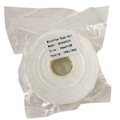 ม้วนผ้าไมโครไฟเบอร์แบบแห้งไม่ทอสำหรับทำความสะอาดห้องปฏิบัติการ
