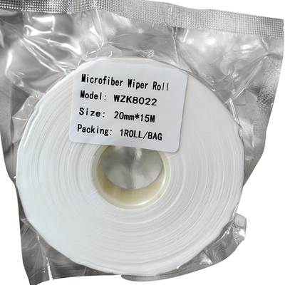 ม้วนผ้าไมโครไฟเบอร์แบบแห้งไม่ทอสำหรับทำความสะอาดห้องปฏิบัติการ