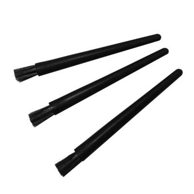 แปรงป้องกันไฟฟ้าสถิต ESD ขนาดเล็ก ไฟเบอร์คาร์บอน สำหรับทำความสะอาดอุตสาหกรรม แปรงป้องกันไฟฟ้าสถิต