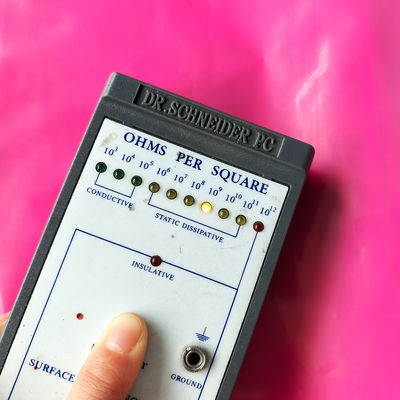 ถุง PE ป้องกันไฟฟ้าสถิตสำหรับบรรจุภัณฑ์อิเล็กทรอนิกส์ ปราศจากขน ขนาดพิมพ์ได้ทุกขนาด