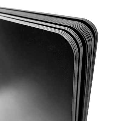 ใบพลาสติก PP สีดําที่แข็งกันไฟ