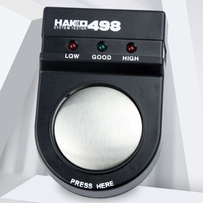 498 เครื่องทดสอบเชือกข้อมือแบบแอนติสแตติก เครื่องทดสอบเชือกข้อมือแบบมือแบบแม่นยําสูง