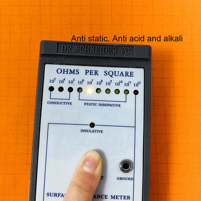 ผ้า ESD สีส้ม ป้องกันฝุ่น กันไฟฟ้าสถิต ทนกรดด่าง