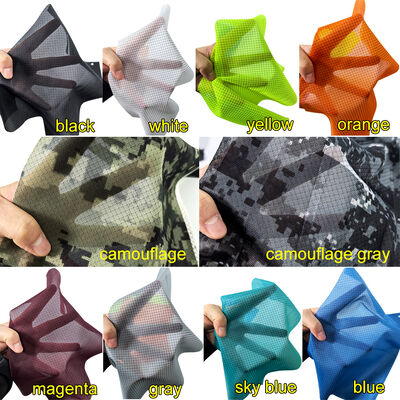 พิมพ์ลุ้นความสามารถสูง ESD เนื้อผ้าผสมเพชร ผ้าผสมเพชร 87% โพเลสเตอร์ + 13% สายใยคาร์บอน