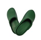 คลีนรูมรองเท้านิรภัยป้องกันไฟฟ้าสถิตย์ EVA Clogs Green Nurse Clogs For Hospital