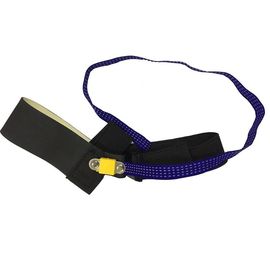 สายรัดส้น ESD พร้อมคลิปหนีบและป้าย ESD ที่มองเห็นได้สำหรับพื้นที่ทำงานที่ปลอดภัยของ ESD