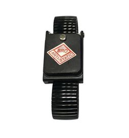 1 Meg Ohm Resistor ESD Safe Silver Black Blue Metal Cordless Anti-Static Wrist Band