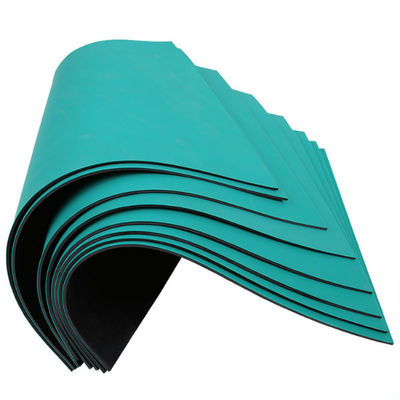 106 โอห์ม Cleanroom ESD Rubber Static Dissipative Mat