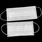 Cleanroom Non Woven 3 Ply Activated Carbon Disposable Face Mask 21 * 9.5cm