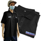 Unisex ESD Anti Static Suit สำหรับ Class 1000 Cleanroom