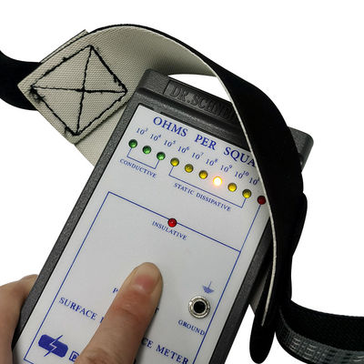 สายรัดส้น ESD Grounding แบบปรับได้สำหรับคลีนรูม