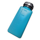 ขวดปั๊มแอลกอฮอล์พลาสติกคลีนรูม ESD สีฟ้า 8OZ